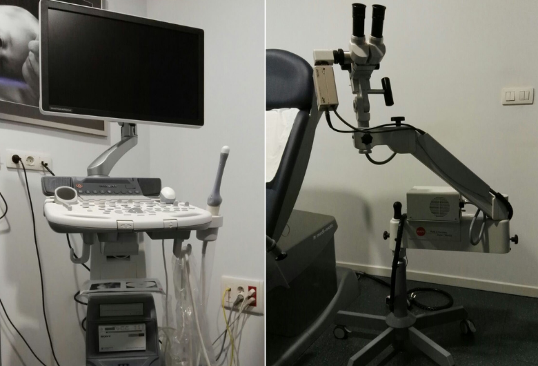 Ginefem_Ecograph et équipement de colposcope